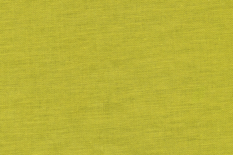 黄緑色の綿の生地の写真の写真画像