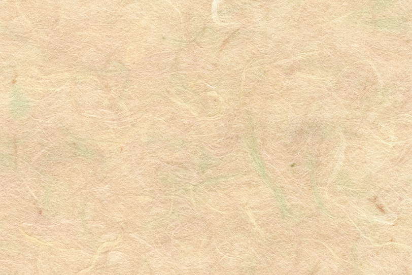 砥粉色の薄色筋が入った和紙の写真画像