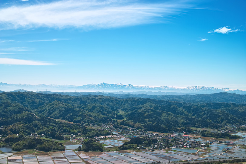 日本の田舎風景の写真画像