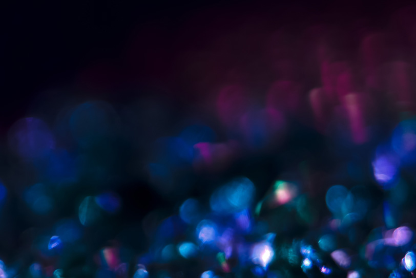 キラキラの光の玉の写真画像