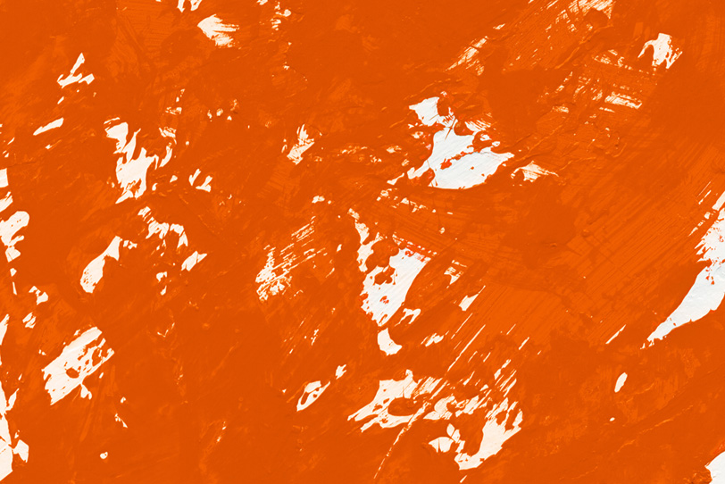 シンプルなオレンジ色のフリー背景