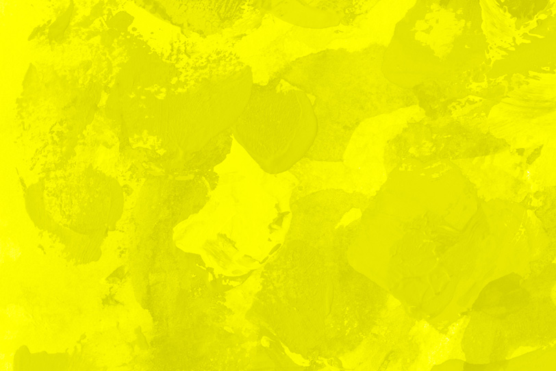 かわいい黄色の水彩ペイント画像