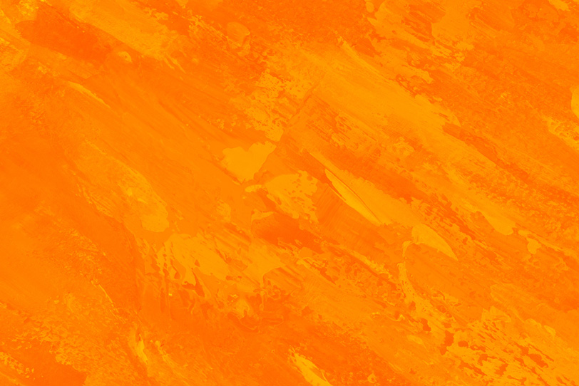 綺麗な手描きのオレンジペイント壁紙