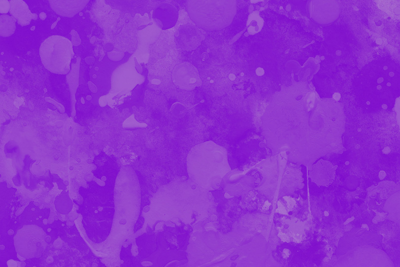 紫色のペイントのカワイイ素材