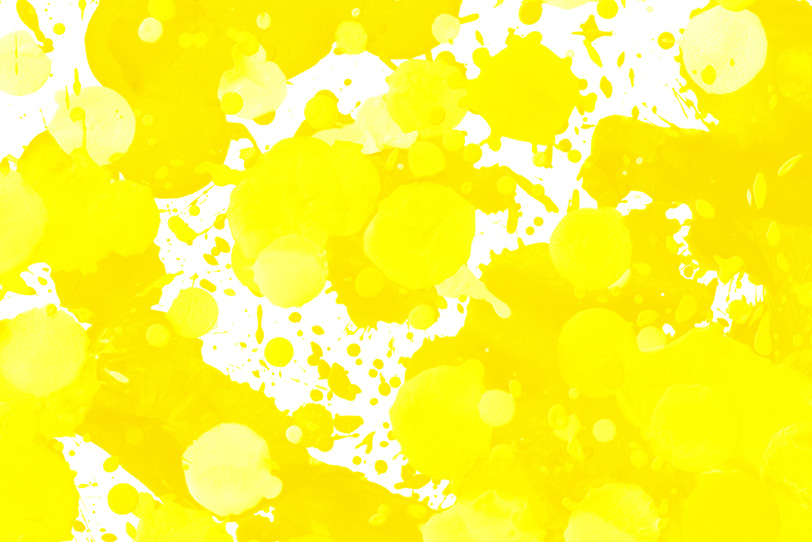 黄色のスプラッシュのフリー背景画像