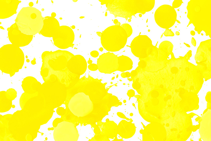 シンプルな黄色のスプラッシュ壁紙