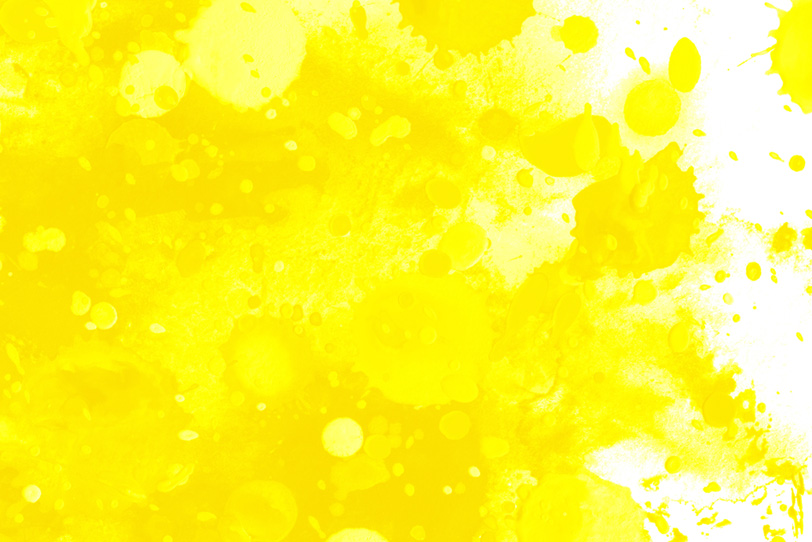 黄色スプラッシュのおしゃれな素材