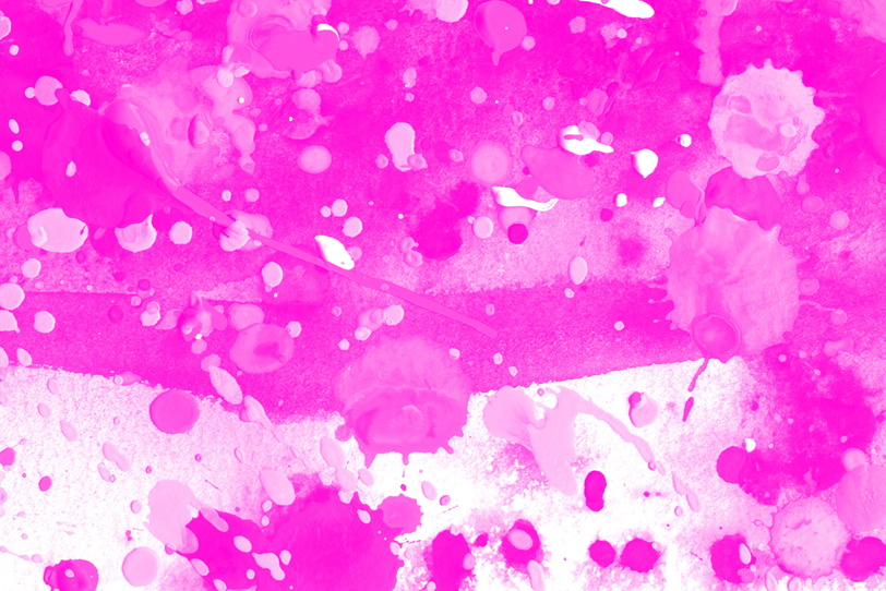 ピンクのスプラッシュペイントのオシャレな画像