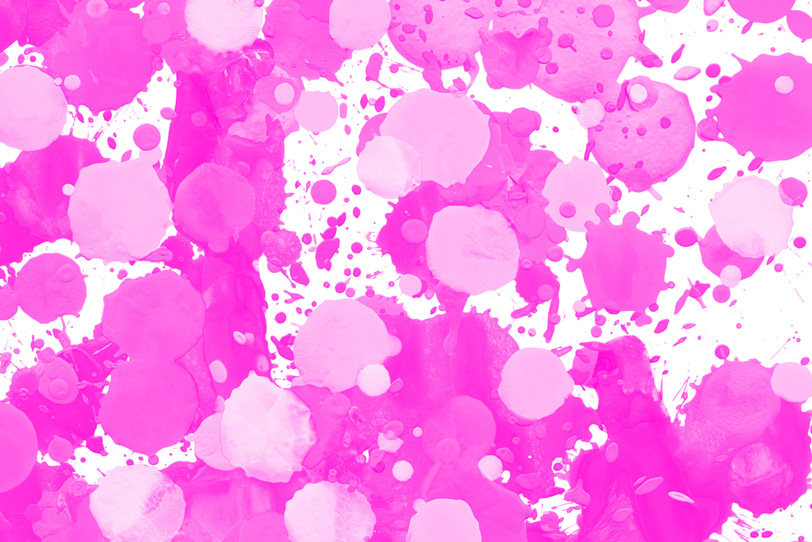 おしゃれなピンクのスプラッシュ画像
