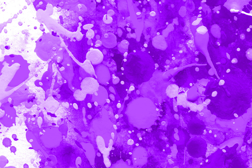 クールな紫のスプラッシュペイント壁紙