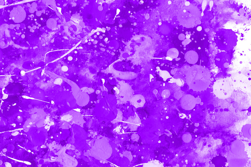 紫色のスプラッシュのカワイイ素材