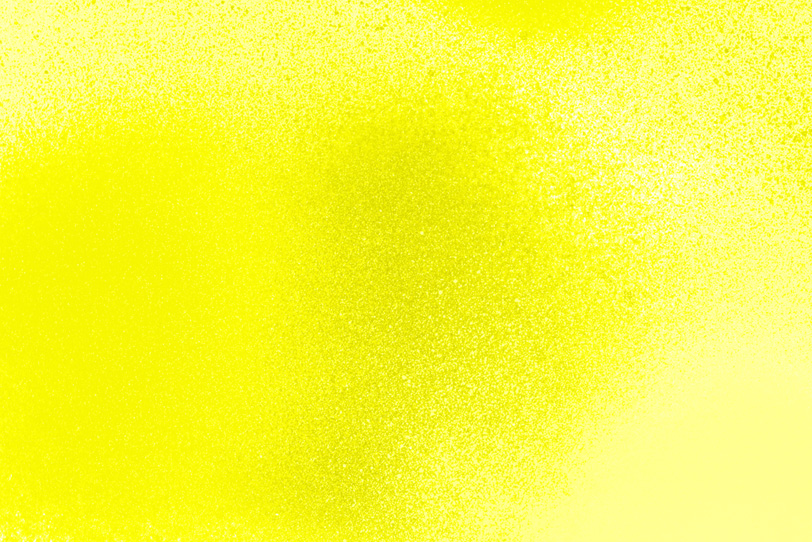 かわいい黄色のカラースプレー画像