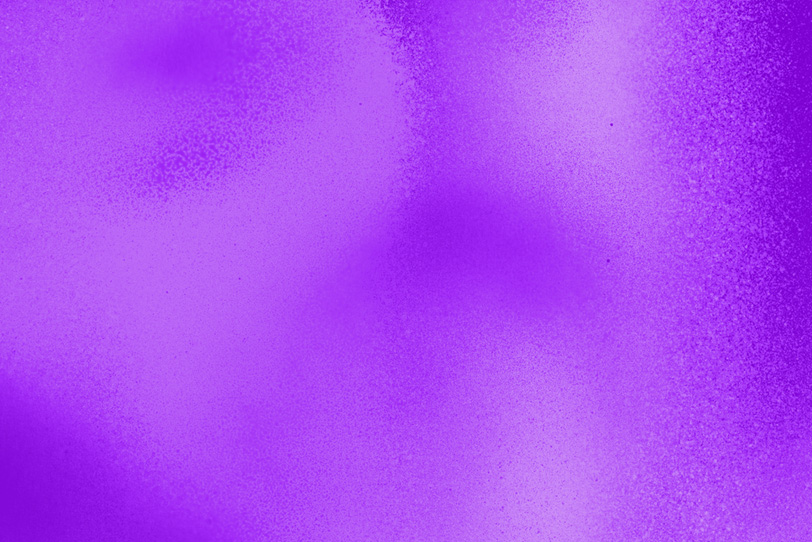 スプレーした紫の可愛い写真