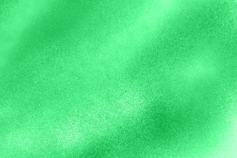クールな緑のカラースプレー壁紙