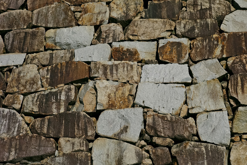 石壁のテクスチャ素材の写真画像