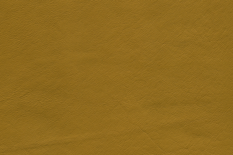 黄土色のレザーの素材の写真画像