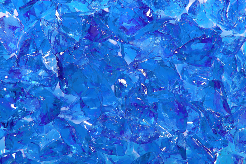 青いキラキラのクールな壁紙画像の写真画像