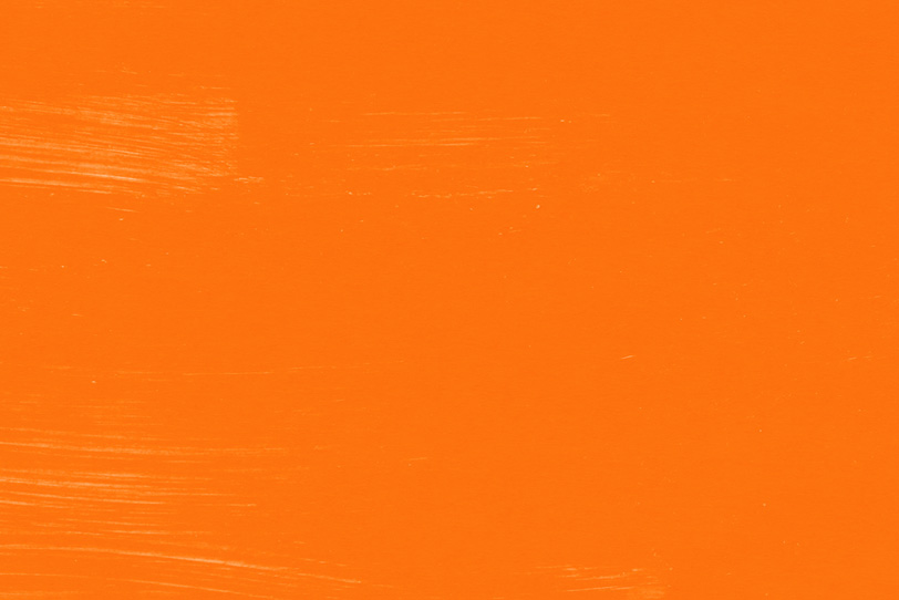 オレンジの水彩絵具のテクスチャ