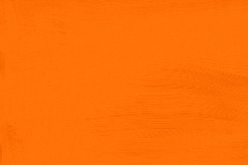 オレンジ色にペイントした綺麗な壁紙