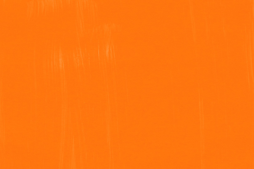 オレンジの絵具で描いたシンプルな壁紙