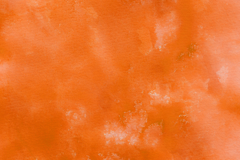 キャロットオレンジの水彩背景の写真画像