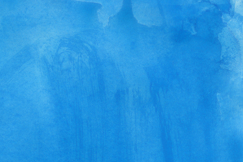 スペクトラムブルーの水彩テクスチャの写真画像