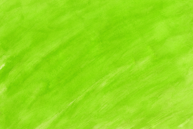 メドウグリーンの水彩タッチの写真画像
