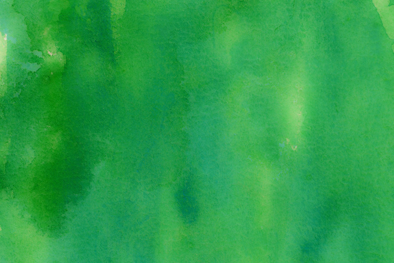 マラカイトグリーンの水彩背景の写真画像