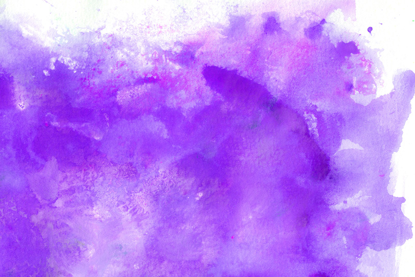 パープルの水彩バックグラウンドの写真画像