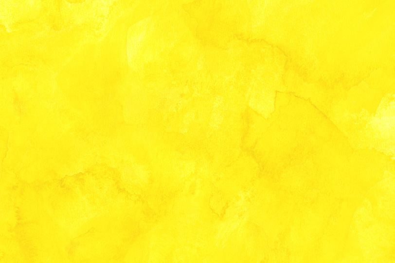 かわいい黄色の水彩画像