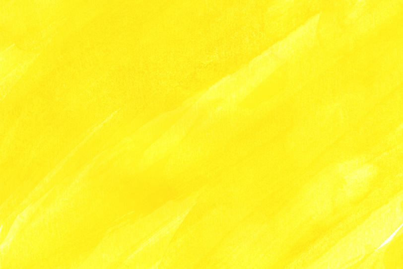 黄色の水彩でカワイイ素材