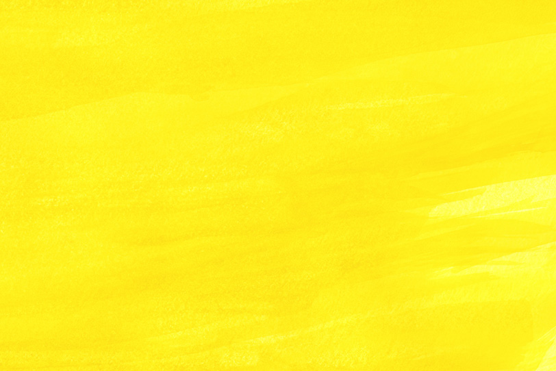 黄色の水彩でクールな写真