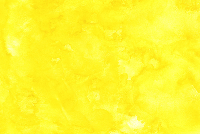 水彩黄色の可愛い写真