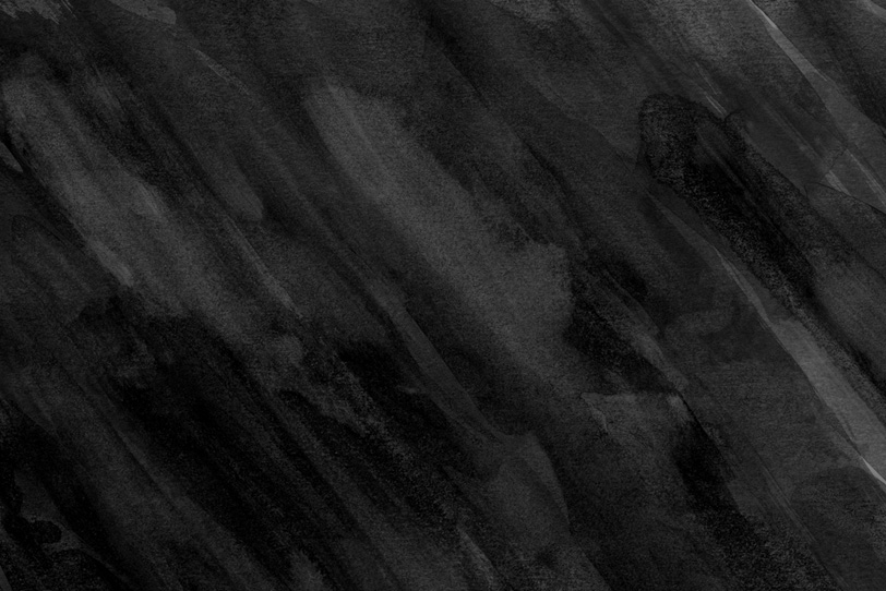黒色の水彩のフリー画像