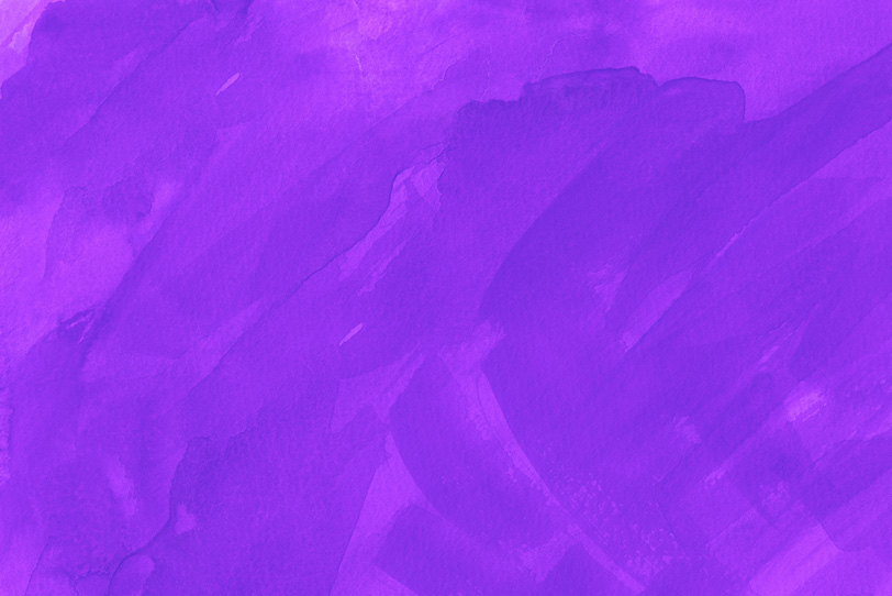 紫の水彩でカワイイ素材