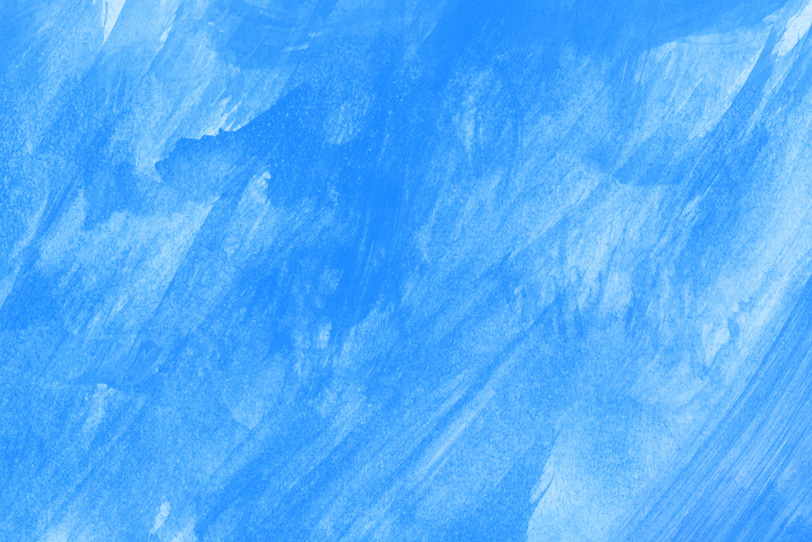 青色の水彩のフリー画像