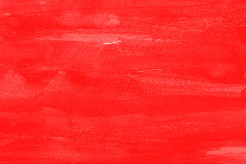 赤い水彩のシンプルな画像