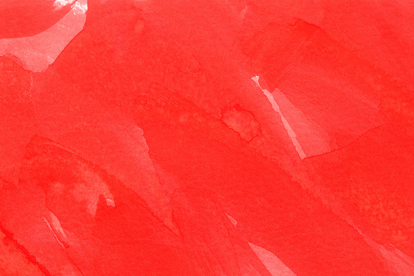 水彩赤のフリー素材