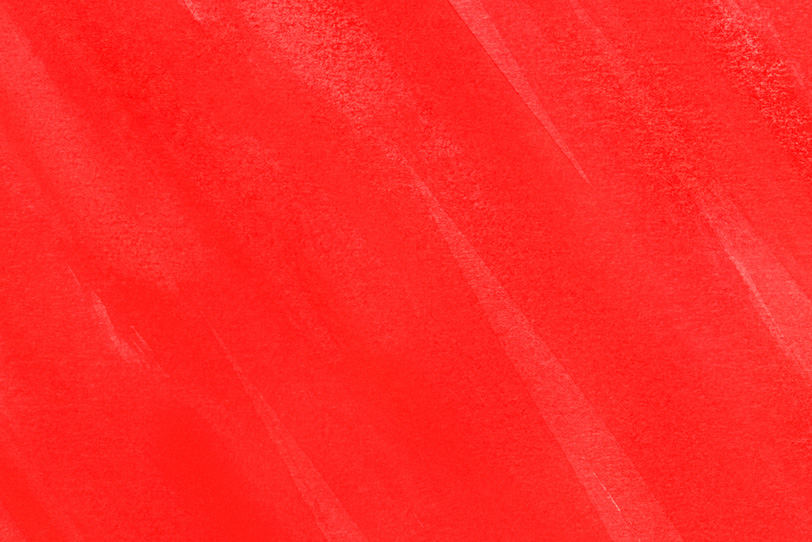 赤色の水彩のフリー画像