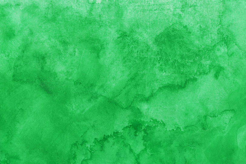 水彩緑色のグラデーション壁紙