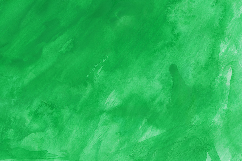 無地緑の水彩グラデーション画像