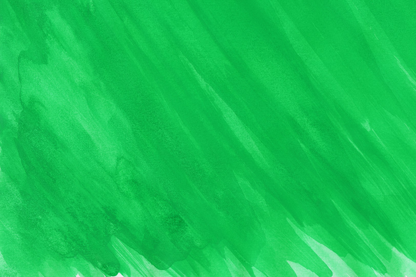 クールな緑の水彩壁紙