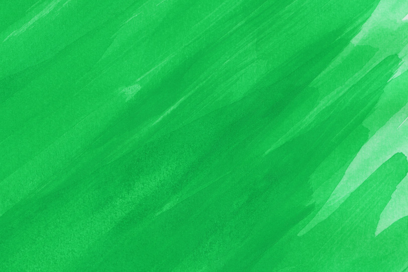 水彩緑色の可愛い写真