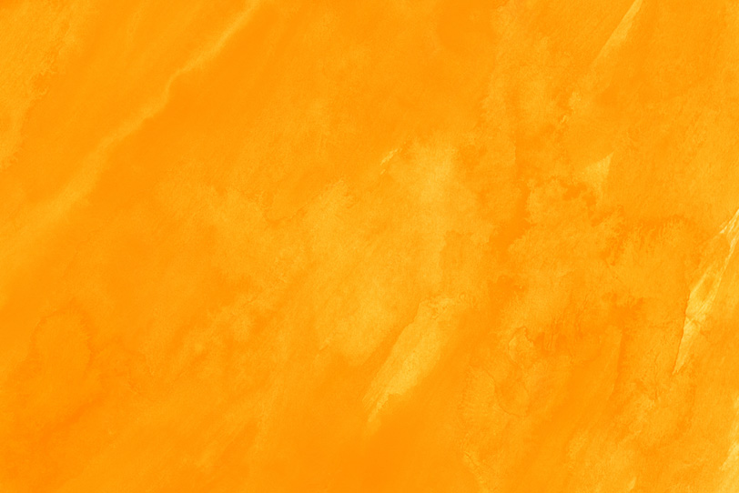 オレンジ色の水彩のフリー背景画像