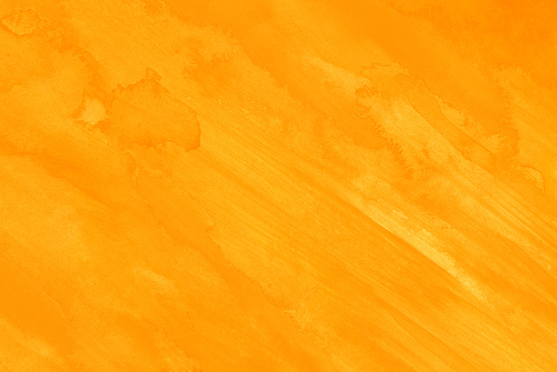 おしゃれなオレンジ色の水彩背景