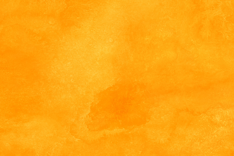 オレンジの水彩でシンプルな画像