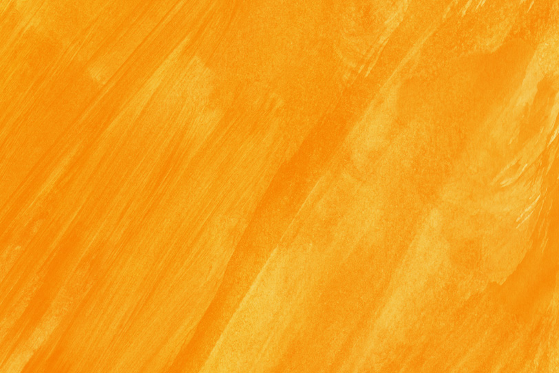 オレンジの水彩でカッコイイ背景