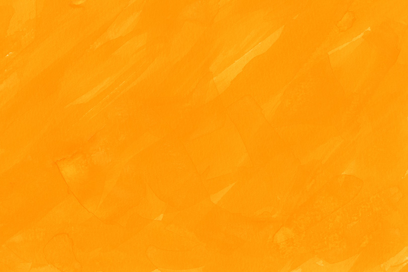 オレンジの水彩のテクスチャ壁紙