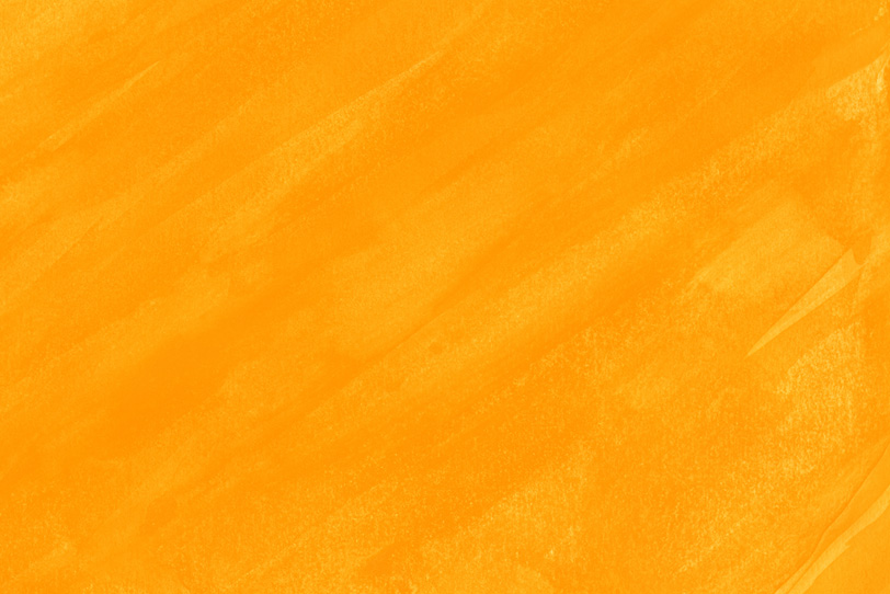 オレンジの水彩できれいな背景