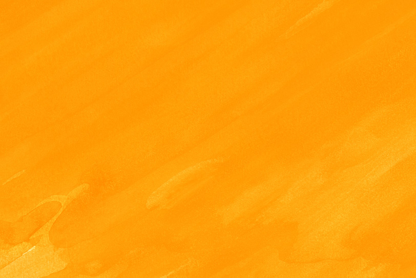 水彩オレンジのフリー素材